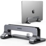 UGREEN Vertical Laptop Stand Holder for Desk Adjustable, Aluminum Dock